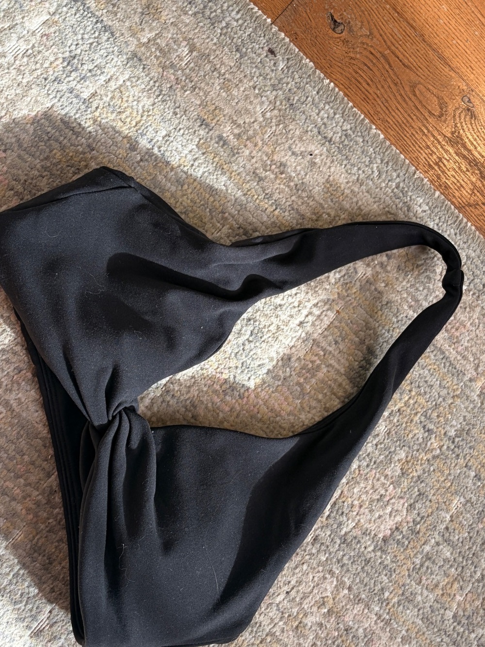 BuffBunny Black Knot Front Sports bra halter
